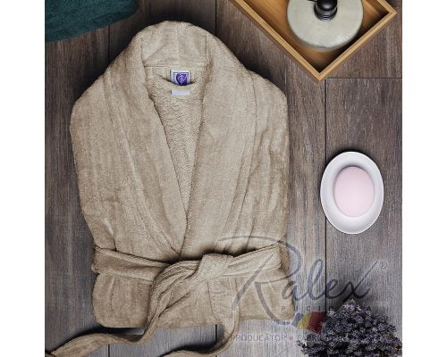 Halat de Baie Cream, L/XL, 100% bumbac, crem 1