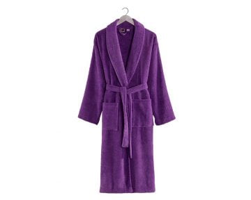 Halat de Baie Horeca Purple, L/XL, 100% bumbac, mov