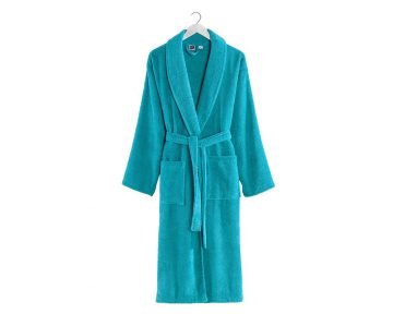 Halat de Baie Horeca Turquoise, L/XL, 100% bumbac, turcoaz