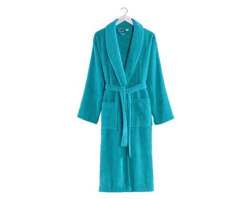 Halat de Baie Horeca Turquoise, L/XL, 100% bumbac, turcoaz